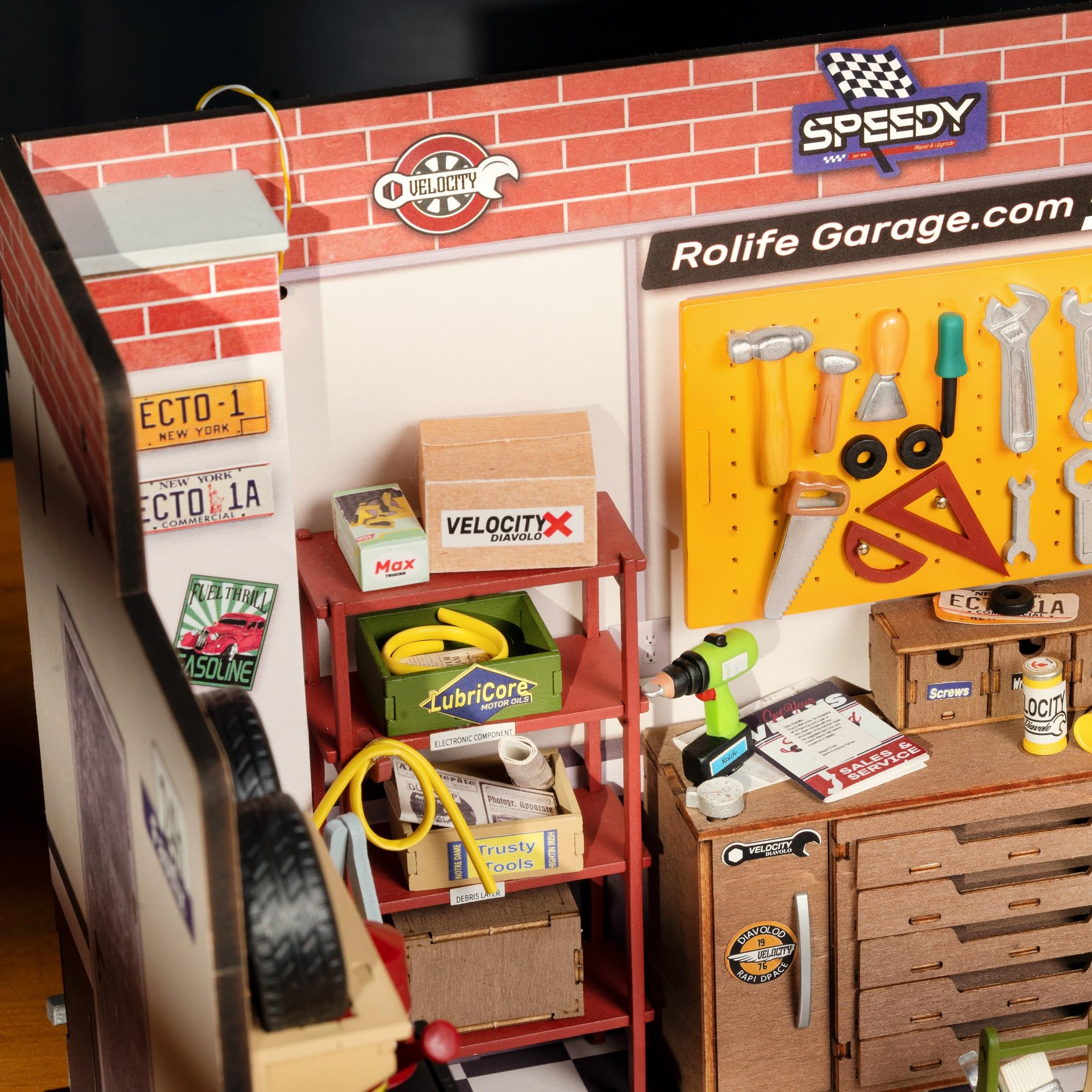 Amazon | つくるんです® 日本語説明書付 DIY ミニチュアハウス ドール